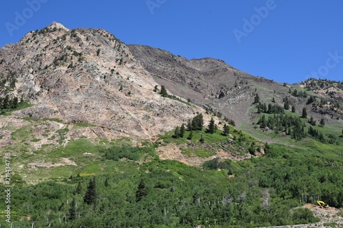 Utah mountain in summer