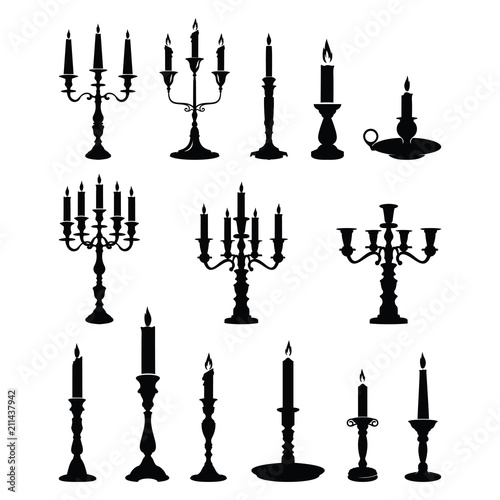 Candle Candlestick Chandelier Classic Ornament photo