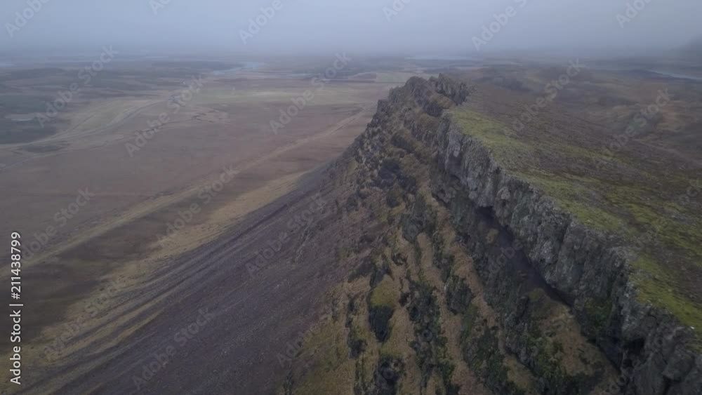Aerial View of Western Iceland Landscape Aerial View of Western Iceland Landscape