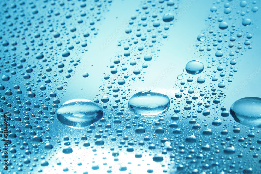 Water droplet as background / Wate is a polar inorganic compound that is at room temperature a tasteless and odorless liquid Water droplet as background / Wate is a polar inorganic compound that is at room temperature a tasteless and odorless liquid