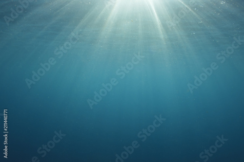 Sunlight underwater