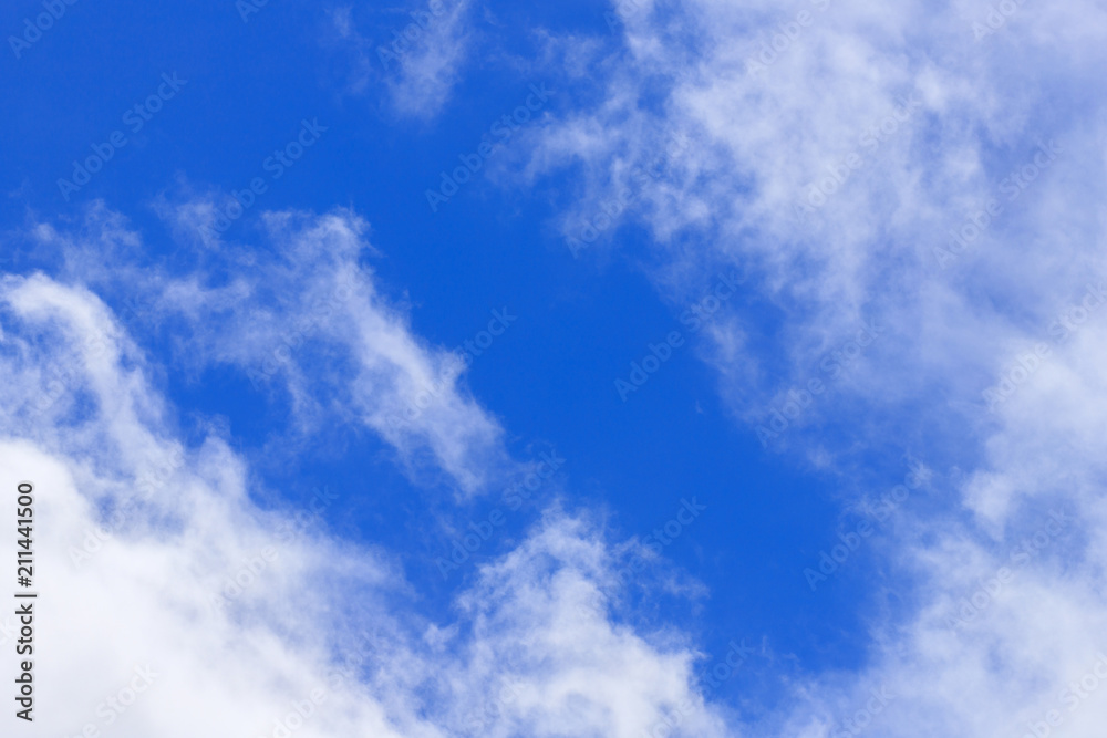 Obraz premium 青空と白い雲