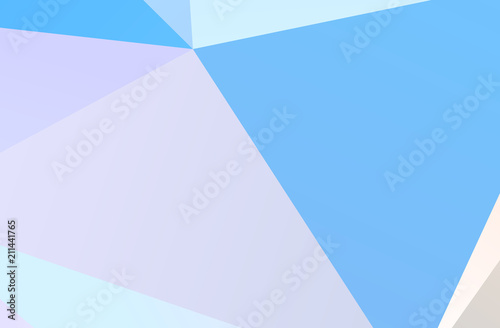 Free Download The combination of colored geometric shapes. Minimal design. Light Pink, Blue color  - GFXLoad