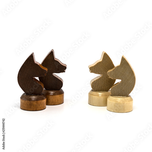 Chess. Chessmen. Horse