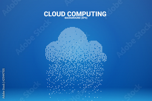 Cloud computing data transformation from pixel