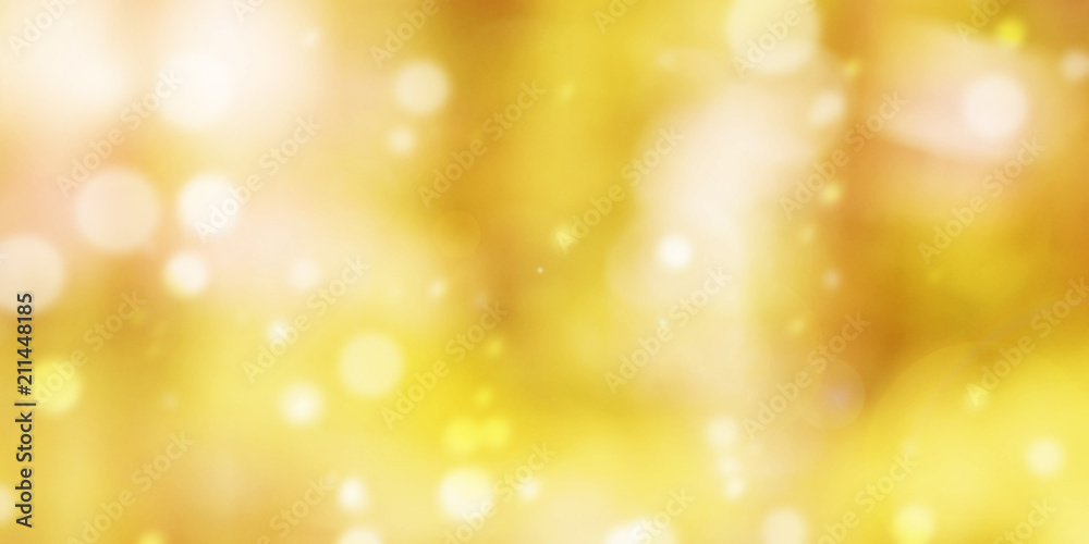 Abstract sparkling bokeh