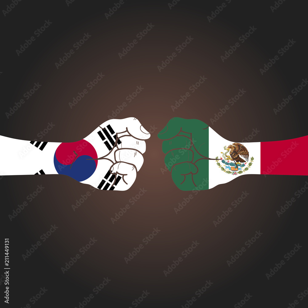Conflict between countries: South Korea vs Mexico