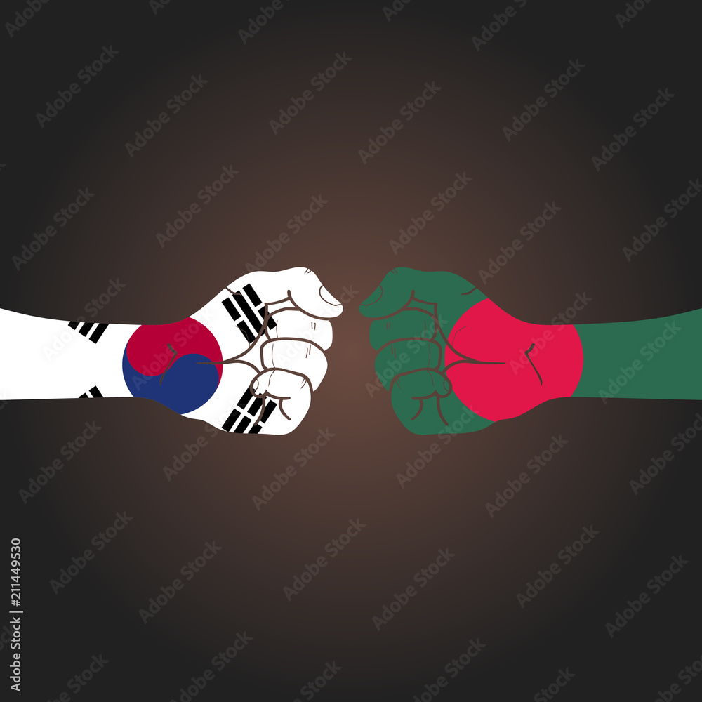Conflict between countries: South Korea vs Bangladesh