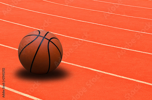 Basketball is placed on the stadium