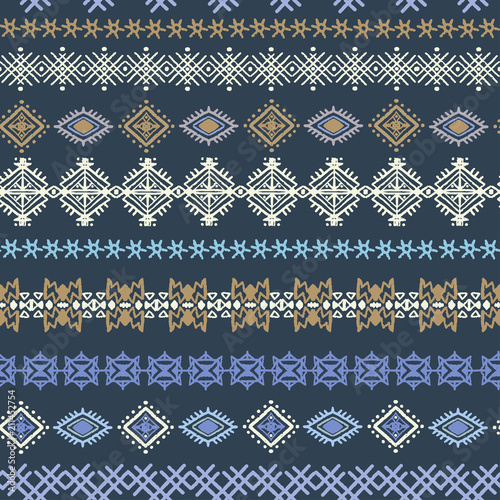 Ethnic boho seamless pattern