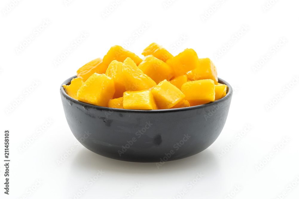 fresh and golden mangoes