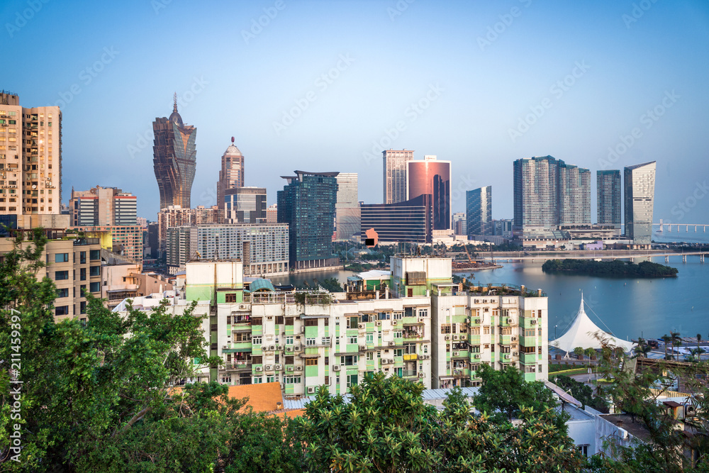 Macao Peninsula view