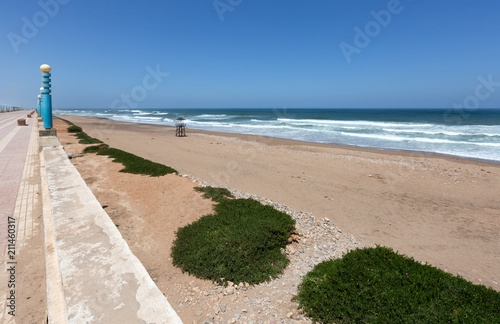 Plage de Aglou vers Tiznit - Maroc photo