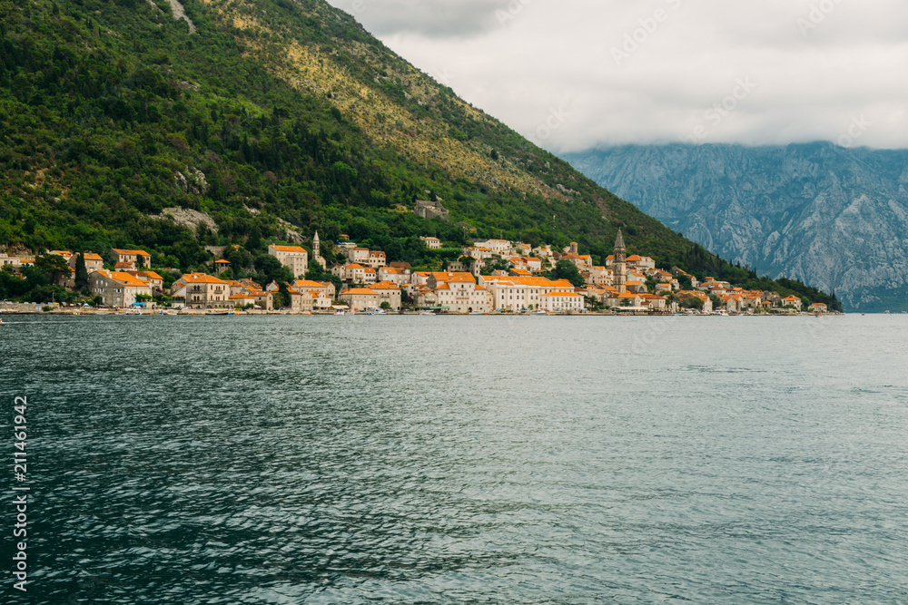 Perast town. Montenegro