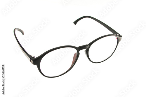 Eyewear,Glasses Isolated on white background.