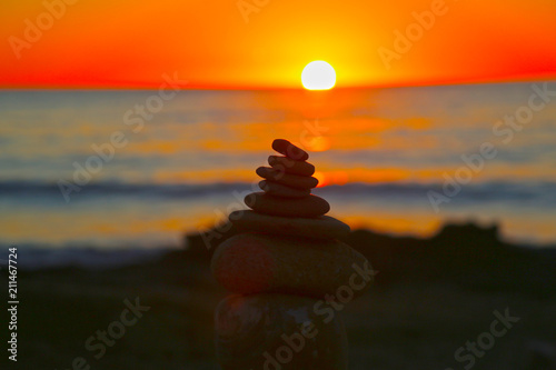 Cairn at Sunrise