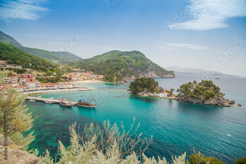 parga greek tourist resort in Preveza Greece