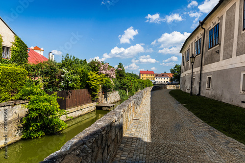 Jindrichuv Hradec. City in South Bohemian region  Czech Republic  Central Europe.