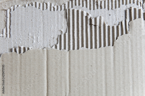 Detail of cardboard texture background