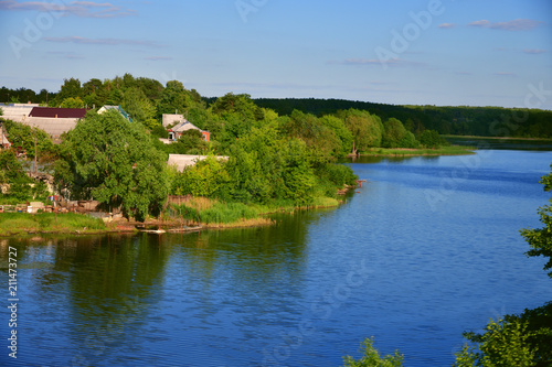 Medvedka River in Voskresensk, Russia