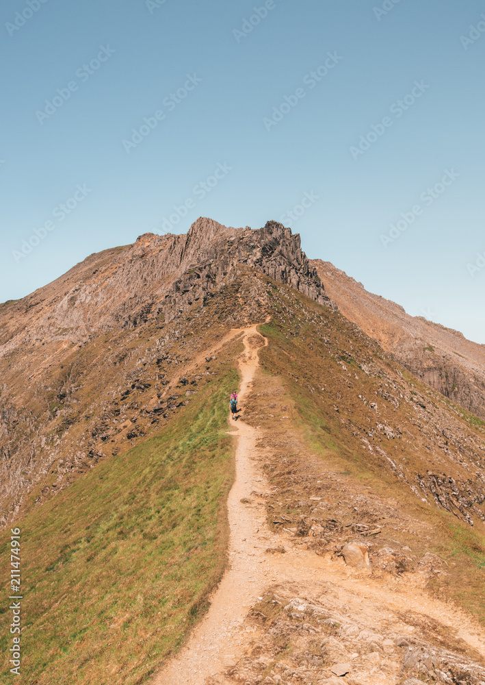 Mountains of Snowdonia in Wales UK Mountains of Snowdonia in Wales UK