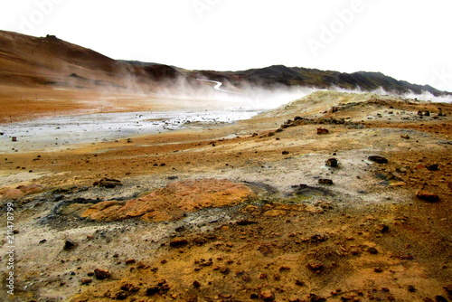 pola geotermalne - Islandia