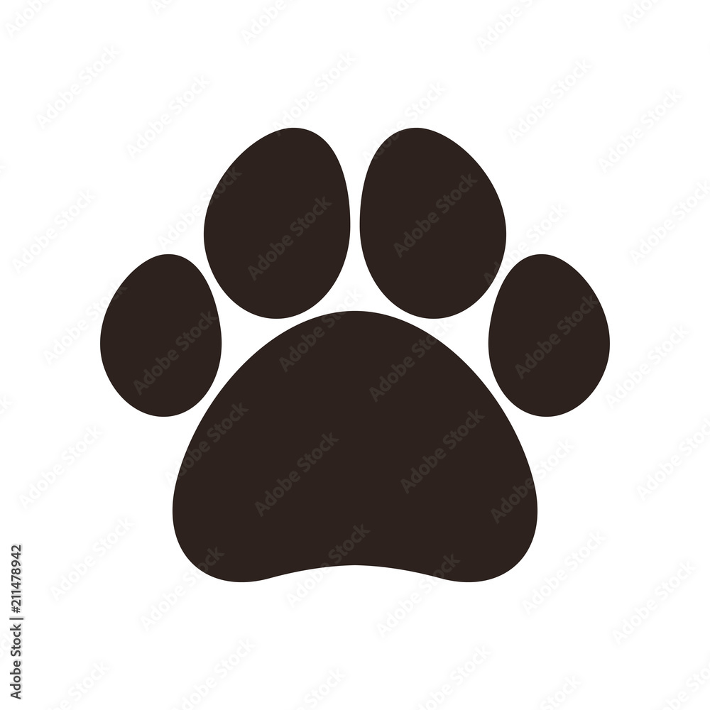 Paw print icon