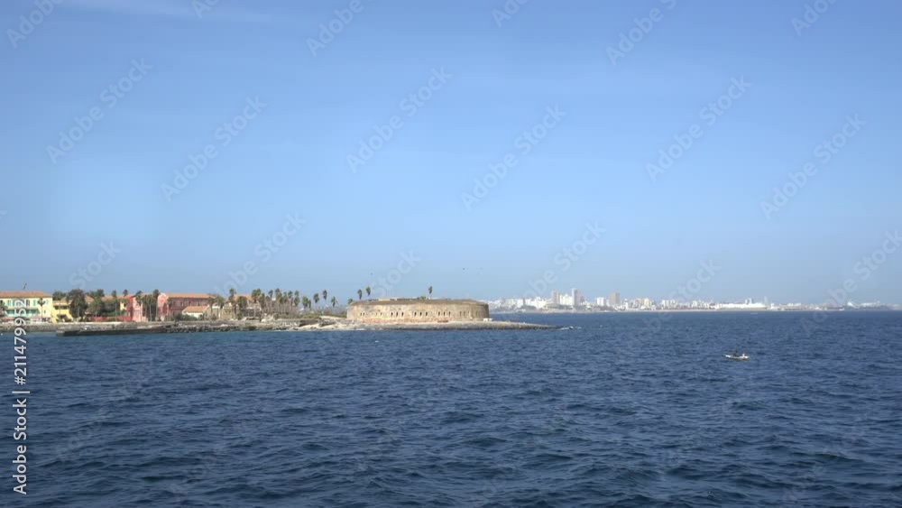 Gore island, city of African slave trade - Dakar, Senegal Gore island, city of African slave trade - Dakar, Senegal