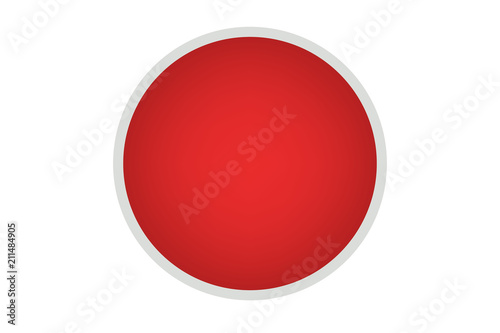 Botón rojo de apagar.
