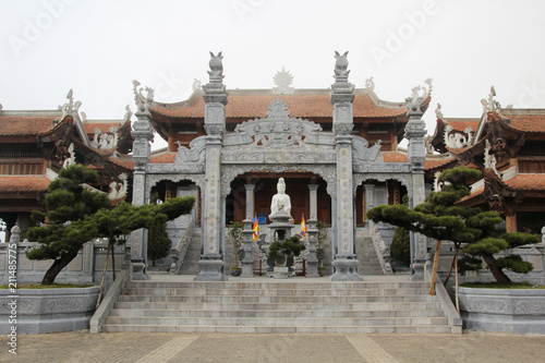 Wallpaper Mural A pagoda at Fansipan cable car station, Vietnam Torontodigital.ca