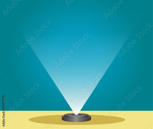 Hologram background template