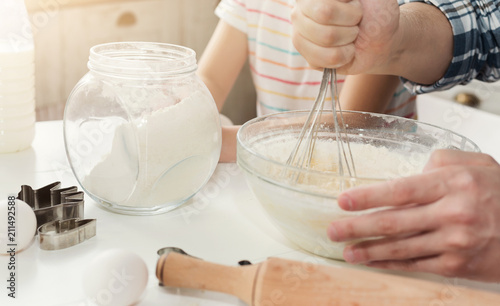Wallpaper Mural Preparing sweet pancakes for breakfast Torontodigital.ca