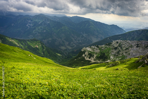 Area of Czerwone Wierchy. Western Tatra Mountains. Poland.