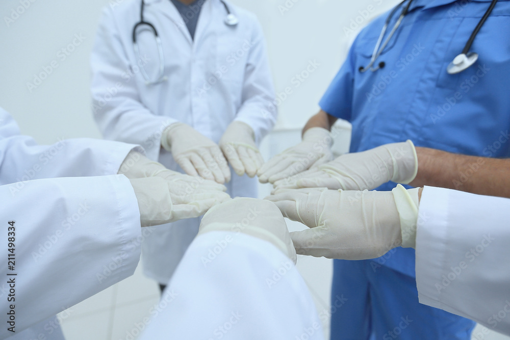 Team spirit before and after treatment.