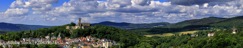 Panorama of the village of Koenigstein