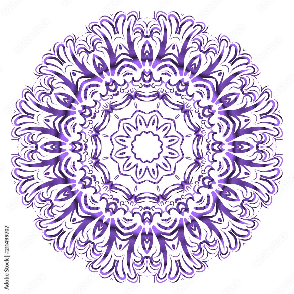 Art deco pattern of floral elements. seamless pattern. Vector illustration. design for printing, presentation, textile industry