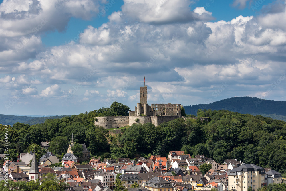 Medieval castle of the village of Koenigstein