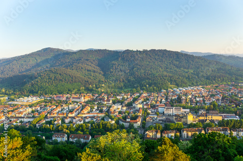 Germany, Freiburg im Breisgau between black forest nature landscape
