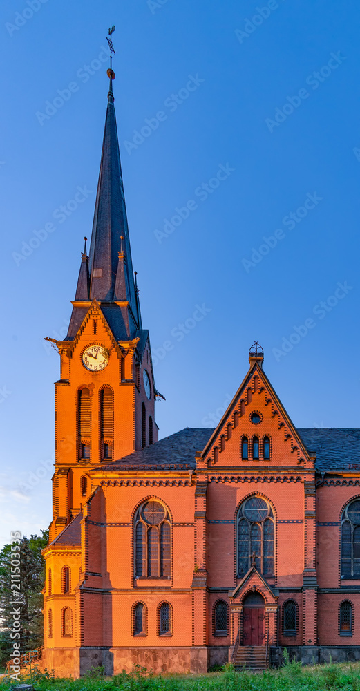 Evangelisch-Lutherische Landeskirche in Hartmannsdorf bei Chemnitz (Sachsen)