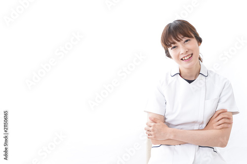 若い女性看護師