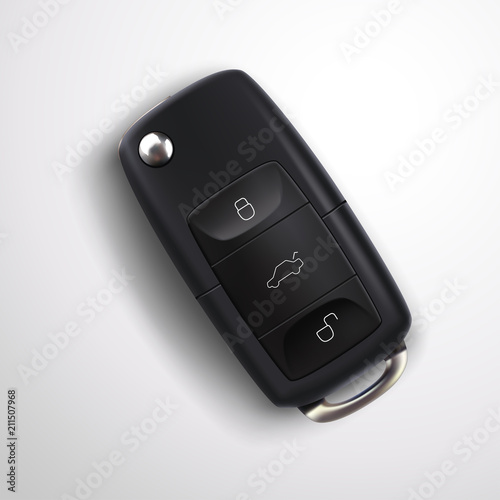 car key with shadow