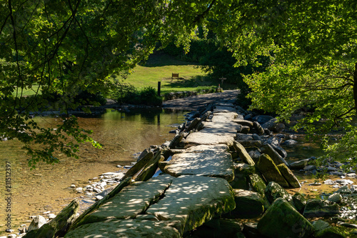 Tarr Steps, Somerset, England photo