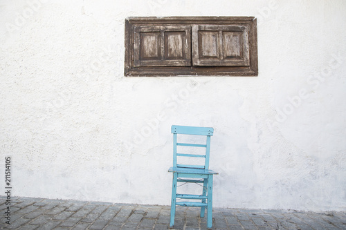 Fototapeta Naklejka Na Ścianę i Meble -  Vintage wooden chair