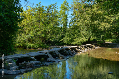 Tarr Steps, Somerset, England photo