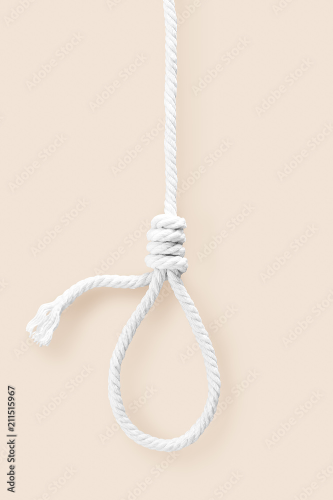 Rope noose for dead neck Stock Photo Adobe Stock