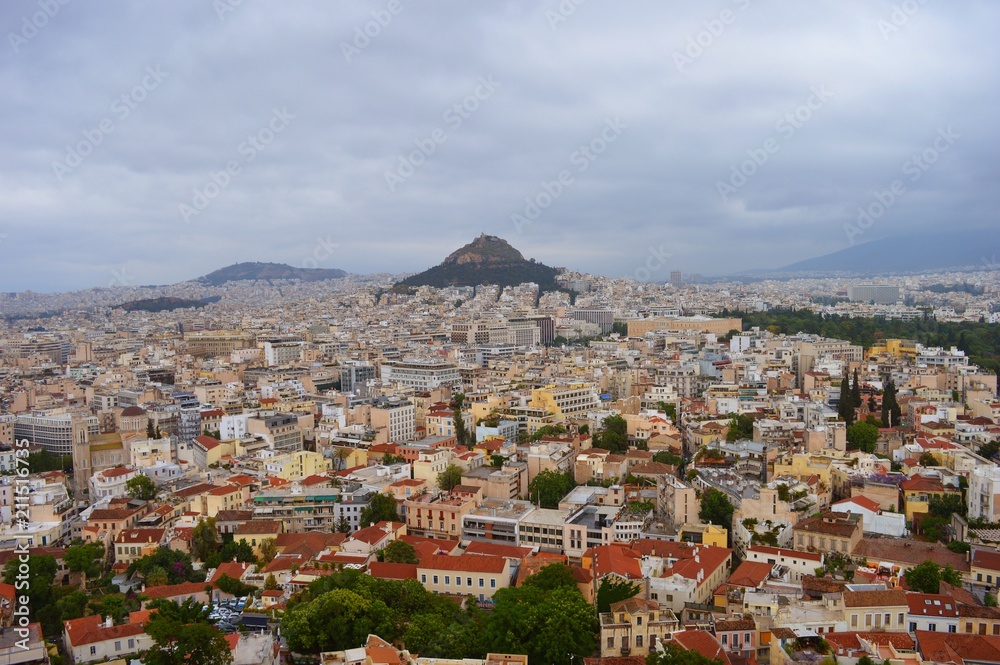 Aussicht über Athen