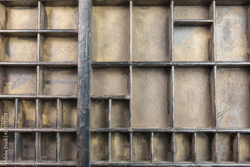 original brown vintage type case