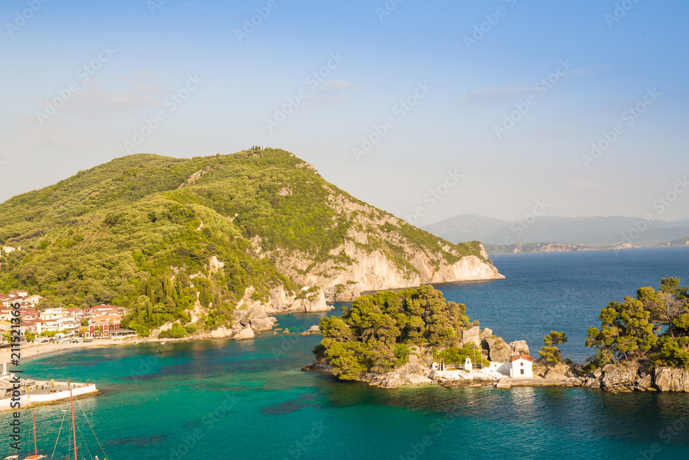 parga island greece summer holidays resort