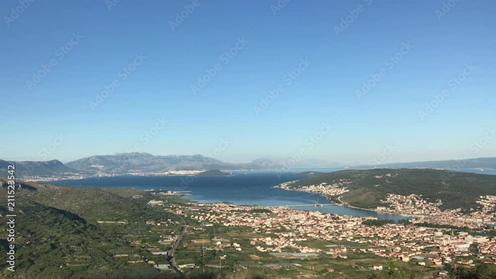 Dalmatian panorama - Split, Trogir, Ciovo island Dalmatian panorama - Split, Trogir, Ciovo island
