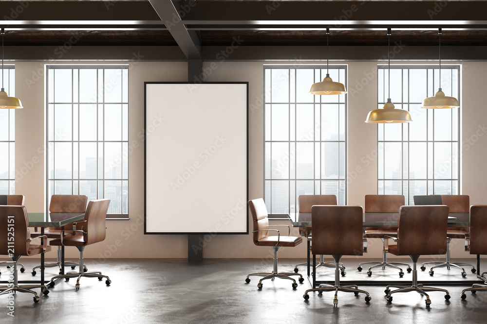 Fototapeta premium loft conference room